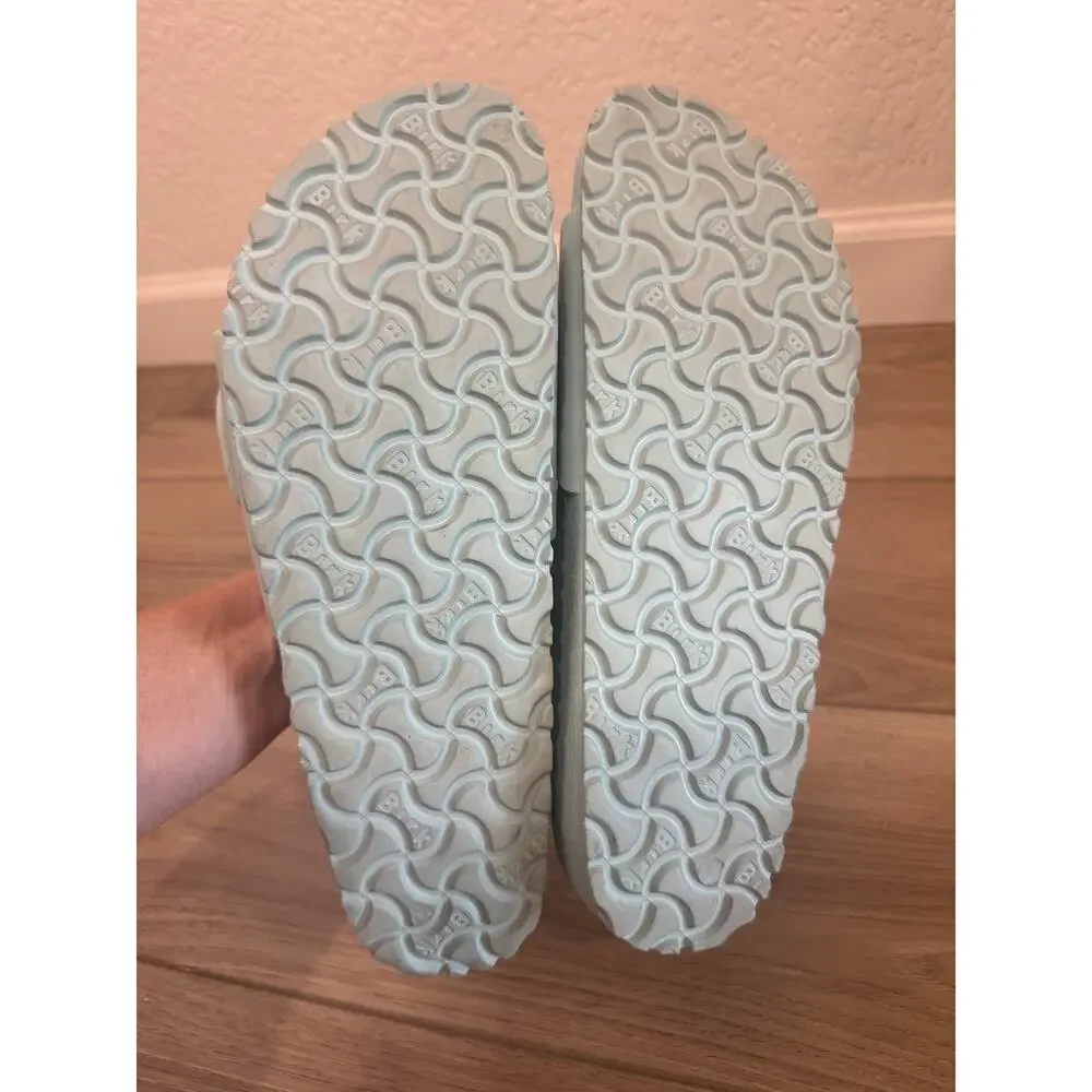 Birkenstock Madrid Big Buckle Surf Green EVA Sandals Sz 41 Women's 10-10.5 - Picture 5 of 9
